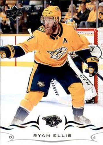 #352 Ryan Ellis - Nashville Predators - 2018-19 Upper Deck Hockey