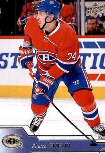 #352 Alexei Emelin - Montreal Canadiens - 2016-17 Upper Deck Hockey