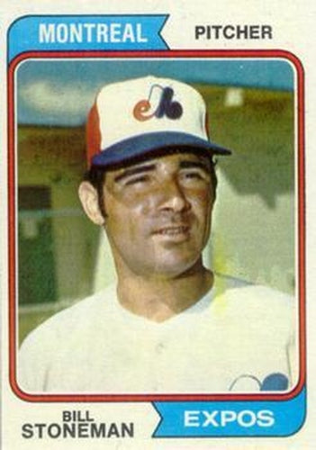 #352 Bill Stoneman - Montreal Expos - 1974 Topps Baseball