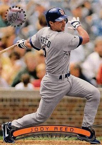 #352 Jody Reed - San Diego Padres - 1996 Stadium Club Baseball