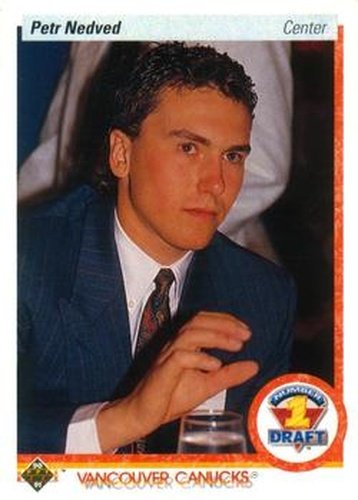 #353 Petr Nedved - Vancouver Canucks - 1990-91 Upper Deck Hockey