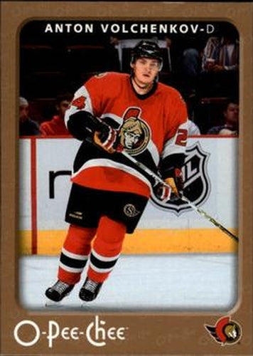 #353 Anton Volchenkov - Ottawa Senators - 2006-07 O-Pee-Chee Hockey