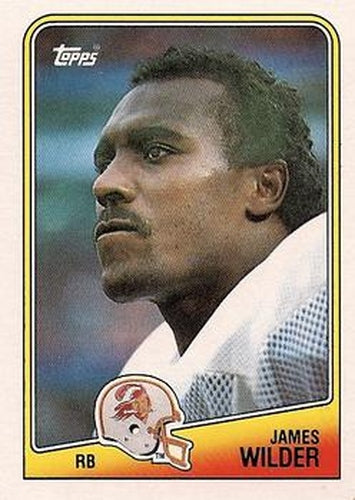 #353 James Wilder - Tampa Bay Buccaneers - 1988 Topps Football