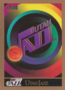 #353 Utah Jazz - Utah Jazz - 1990-91 SkyBox Basketball