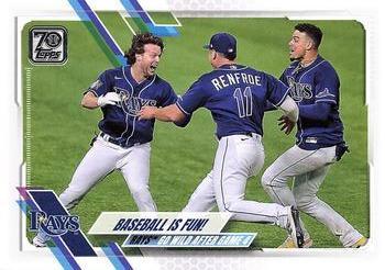 #353 Baseball is Fun! - Tampa Bay Rays - 2021 Topps Baseball