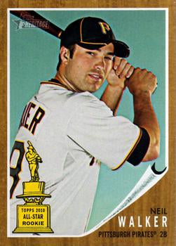#353 Neil Walker - Pittsburgh Pirates - 2011 Topps Heritage Baseball