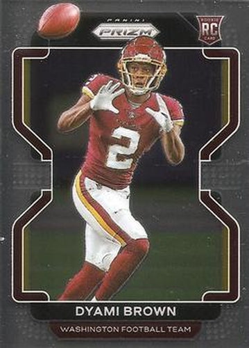 #353 Dyami Brown - Washington Football Team - 2021 Panini Prizm Football