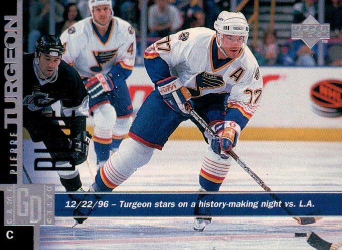 #353 Pierre Turgeon - St. Louis Blues - 1997-98 Upper Deck Hockey