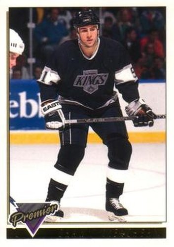 #353 Shawn McEachern - Los Angeles Kings - 1993-94 O-Pee-Chee Premier Hockey - Gold