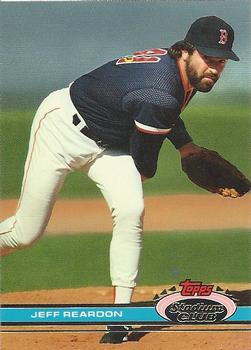 #354 Jeff Reardon - Boston Red Sox - 1991 Stadium Club Baseball