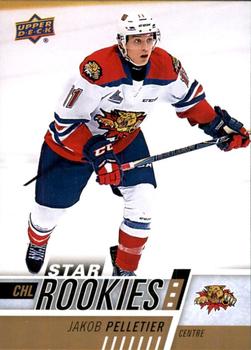 #354 Jakob Pelletier - Moncton Wildcats - 2017-18 Upper Deck CHL Hockey