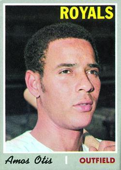 #354 Amos Otis - Kansas City Royals - 1970 Topps Baseball