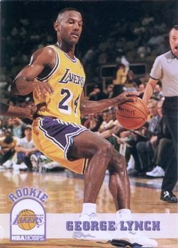 #354 George Lynch - Los Angeles Lakers - 1993-94 Hoops Basketball