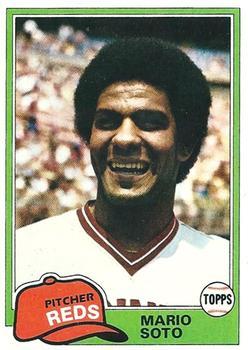 #354 Mario Soto - Cincinnati Reds - 1981 Topps Baseball