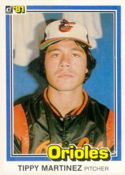 #354 Tippy Martinez - Baltimore Orioles - 1981 Donruss Baseball