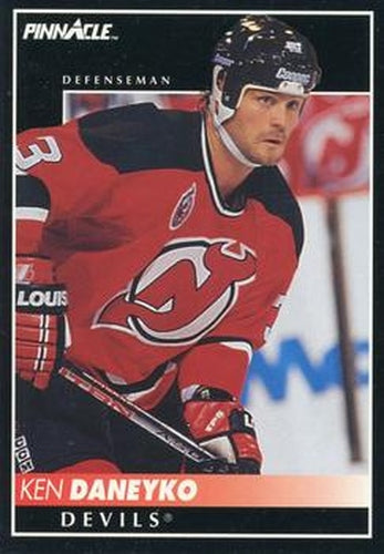 #354 Ken Daneyko - New Jersey Devils - 1992-93 Pinnacle Canadian Hockey