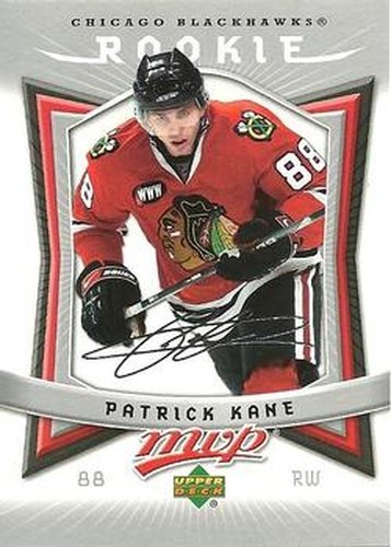 #355 Patrick Kane - Chicago Blackhawks - 2007-08 Upper Deck MVP Hockey
