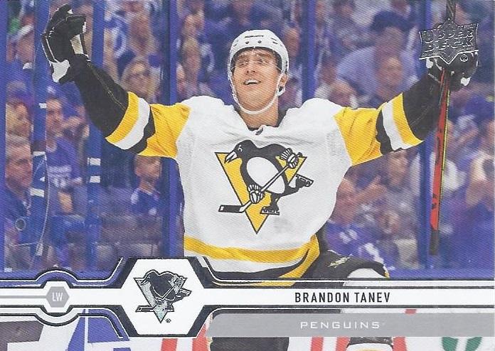 #355 Brandon Tanev - Pittsburgh Penguins - 2019-20 Upper Deck Hockey