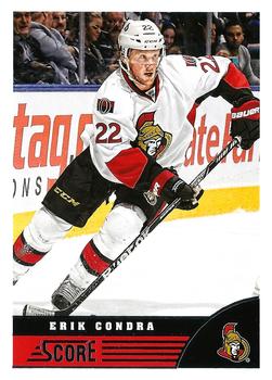 #355 Erik Condra - Ottawa Senators - 2013-14 Score Hockey