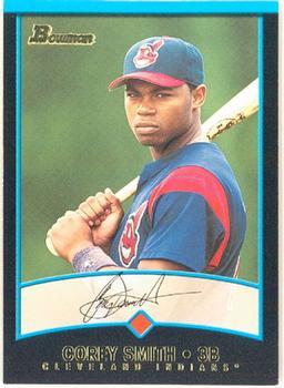 #355 Corey Smith - Cleveland Indians - 2001 Bowman Baseball