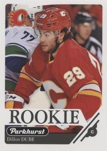#355 Dillon Dube - Calgary Flames - 2018-19 Parkhurst Hockey