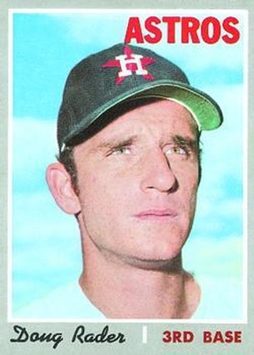 #355 Doug Rader - Houston Astros - 1970 Topps Baseball