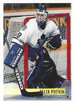 #355 Felix Potvin - Toronto Maple Leafs - 1994-95 Topps Premier Hockey