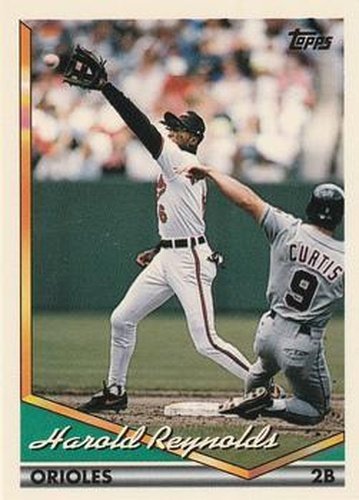 #355 Harold Reynolds - Baltimore Orioles - 1994 Topps Baseball
