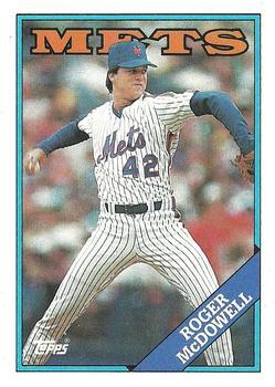 #355 Roger McDowell - New York Mets - 1988 Topps Baseball