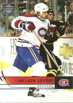 #355 Sheldon Souray - Montreal Canadiens - 2006-07 Upper Deck Hockey