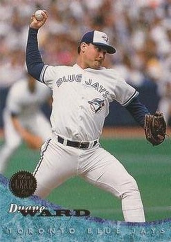 #355 Duane Ward - Toronto Blue Jays - 1994 Leaf Baseball