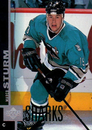 #355 Marco Sturm - San Jose Sharks - 1997-98 Upper Deck Hockey