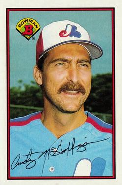 #356 Andy McGaffigan - Montreal Expos - 1989 Bowman Baseball