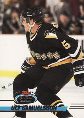#356 Ulf Samuelsson - Pittsburgh Penguins - 1993-94 Stadium Club Hockey
