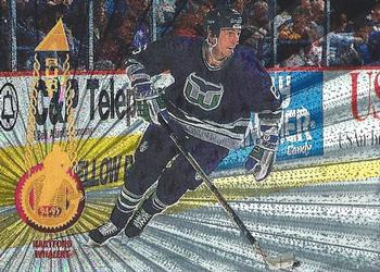 #356 Adam Burt - Hartford Whalers - 1994-95 Pinnacle Hockey - Rink Collection