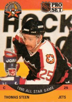 #356 Thomas Steen - Winnipeg Jets - 1990-91 Pro Set Hockey