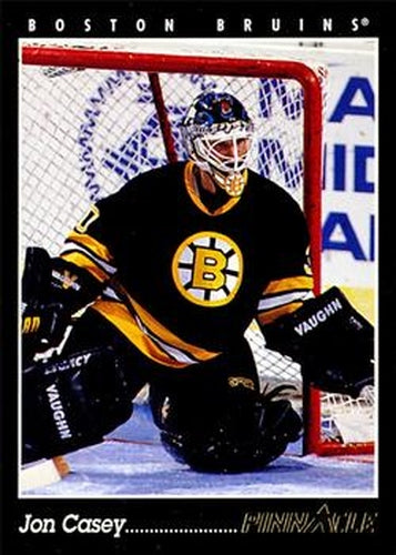 #357 Jon Casey - Boston Bruins - 1993-94 Pinnacle Hockey