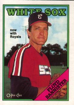 #357 Floyd Bannister - Kansas City Royals - 1988 O-Pee-Chee Baseball