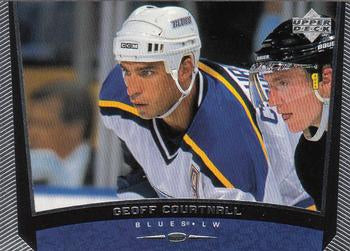 #357 Geoff Courtnall - St. Louis Blues - 1998-99 Upper Deck Hockey