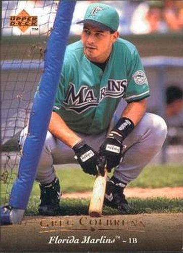 357 Greg Colbrunn - Florida Marlins - 1995 Upper Deck Baseball