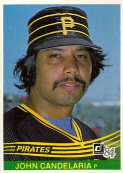 #357 John Candelaria - Pittsburgh Pirates - 1984 Donruss Baseball