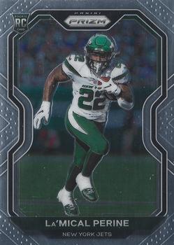 #357 La'Mical Perine - New York Jets - 2020 Panini Prizm Football