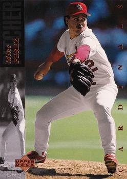 #357 Mike Perez - St. Louis Cardinals - 1994 Upper Deck Baseball