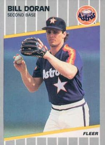 #357 Bill Doran - Houston Astros - 1989 Fleer Baseball