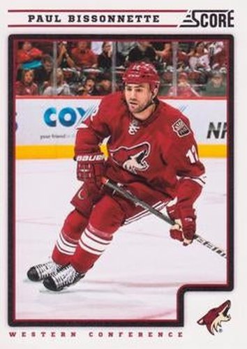 #358 Paul Bissonnette - Phoenix Coyotes - 2012-13 Score Hockey