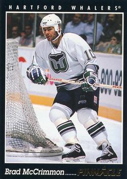 #358 Brad McCrimmon - Hartford Whalers - 1993-94 Pinnacle Hockey
