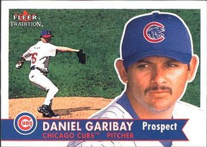 #358 Daniel Garibay - Chicago Cubs - 2001 Fleer Tradition Baseball
