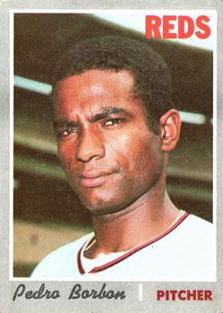 #358 Pedro Borbon - Cincinnati Reds - 1970 Topps Baseball