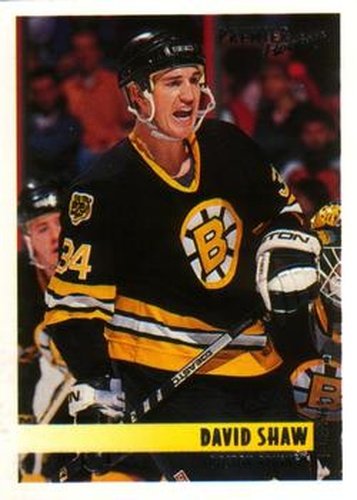 #358 David Shaw - Boston Bruins - 1994-95 O-Pee-Chee Premier Hockey
