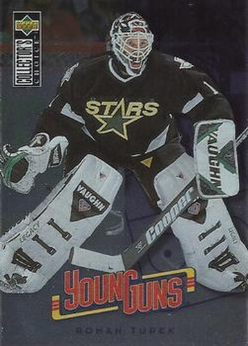 #358 Roman Turek - Dallas Stars - 1996-97 Collector's Choice Hockey